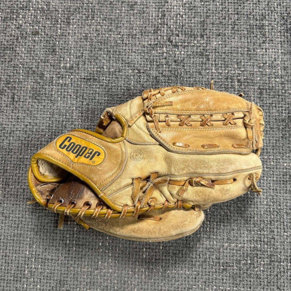 Cooper Black Diamond 240 Baseball Glove Right Hand Throw Tan Leather 11" Vintage